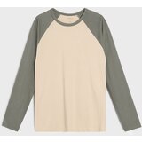 Sinsay Pamučna majica s dugim rukavima | shoptok.hr