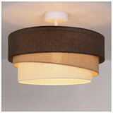Brilagi plafonski luster trio 1xE27/60W/230V prečnik 40 cm braon/bež/bela | Eponuda.com