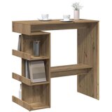 vidaXL Barski stol sa stalkom boja hrasta artisan 100 x 50 x 101,5 cm | shoptok.hr