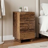  Noćni ormar Staro drvo 33 5 x 34 5 x 60 cm Konstruirano drvo - Staro drvo 1 | shoptok.hr
