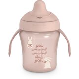 Suavinex Wonderland Learning Cup šalica za učenje pijenja Pink 200 ml | shoptok.hr