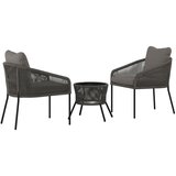 Ambia Garden SET ZA BALKON kovina, umetna masa siva | Shoptok.si