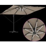  Senčnik Taupe 286 x 285 x 270 cm Aluminij, (5000045619) | Shoptok.si