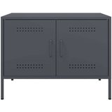 vidaXL TV ormarić antracit 68 x 39 x 50,5 cm čelični | shoptok.hr