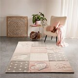 Modern Living Otroška Preproga Butterfly, Siva, Roza, 160x230 | Shoptok.si