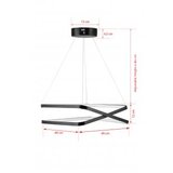 Opviq luster starway black yellow light | ePonuda.com