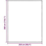  Teppi za šator Svijetlo siva 300 x 250 cm Polietilen | shoptok.hr