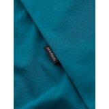 Ombre Men's cotton t-shirt with printed pocket - turquoise | shoptok.hr
