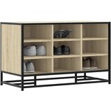  Klupa za cipele Sonoma hrast Konstruirano drvo i metal | shoptok.hr