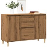 vidaXL Komoda artisan hrast 102x35x70 cm inženirski les Cene