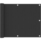 vidaXL balkonski zastor antracit 75 x 300 cm od tkanine Oxford Cijene
