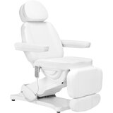 Shumee električni kozmetični stol sillon classic, 3 motorji, bel, (21387730) Cene
