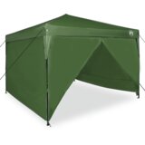 Šator s nadstrešnicom Zelena 300 x 300 x 227 / 236 / 245 cm | shoptok.hr