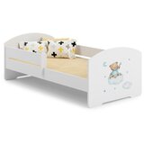 Kobi Furniture Otroška postelja LUK 160x80 z ograjami - Modri medvedek, (21960876) Cene