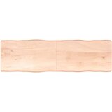 Stolna Mizna plošča 200x60x6cm neobdelana trdna hrastovina naraven rob, (20818019) Cene
