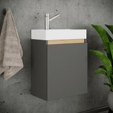 MID.YOU KOPALNICA ZA GOSTE antracit, medeni hrast | Shoptok.si