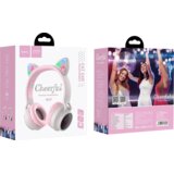 hoco. Slušalice bežične, Bluetooth - W27 Cat Ear Gray | shoptok.hr