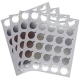  Aluminijumske nalepnice za lepak za trepavice, 150 nalepnica u