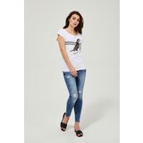 Marisse Medium Waist Distressed Jeans L-Je-3422 Blue | ePonuda.com