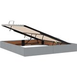 vidaXL Krevet s madracem i skladištem Svijetlo siva 180 x 200 cm | shoptok.hr