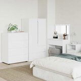 vidaXL Omare za shranjevanje 2 pcs Bela 80 x 48 x 105 cm Cene