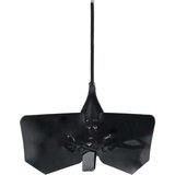 vidaXL Priključak za plug crni metalni | shoptok.hr