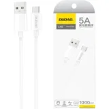 USB-A / USB-C KABEL 2A 1M BEL ZA POLNJENJE TELEFONOV, TABLIC, (21832966)