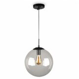 Luna 139 VISILICA 1*E27 CRNA/BISTRO STAKLO (FI 300) | ePonuda.com
