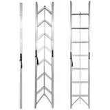  SuperStep Sklapajuće Alu Merdevine 7 Gazišta 233cm ( 1637 ) cene
