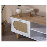 Hanah home Hanah Kućna TV komoda Bohem, 55x180x41 cm, Bijeli hrast | Eponuda.ba