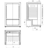 Cavin SC130-W hladnjak za pića, Polar Collection | shoptok.hr