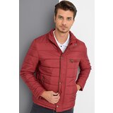 Dewberry M8625 MEN'S COAT-LIGHT BURGUNDY Cijene