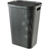 Curver Temno siv koš za perilo Infinity Hamper, 60 l | Shoptok.si