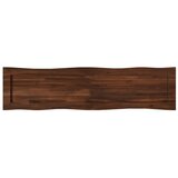 Pravokutni stolni vrh 140 x 40 x 3 cm Pravokutni - Tamno smeđa 90 x 55 x 3 5 cm Živi rub 2 strane | shoptok.hr