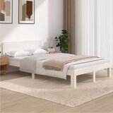  Za krevet od masivne borovine bijeli 120 x 200 cm | shoptok.hr