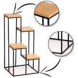  Stalak za cveće KASKADA 70x34 crna/smeđa | Eponuda.com