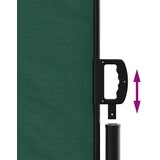  Uvlačiva bočna tenda tamnozelena 120 x 600 cm | shoptok.hr