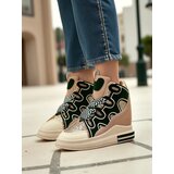 Resti High women's sports shoes with hidden wedge Oblaffi | Shoptok.si