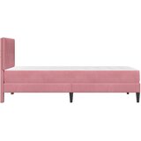  Okvir kreveta s madracem Ružičasta 80 x 200 cm Baršun | shoptok.hr