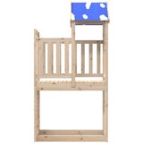  Igraći Toranj Smeđa 110.5 x 52.5 x 215 cm Čvrsto borovo drvo | shoptok.hr