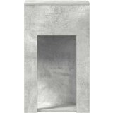 vidaXL Računalniški stolp s predalom betonsko sivo 30x44x74 cm | Shoptok.si