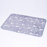 INF Glow-in-the-Dark Machine-Washable Non-Slip Absorbent Pet Pee Pad (M 60x45cm, L 70x50cm) M, (5000214807) | Shoptok.si