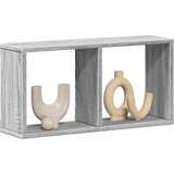  Zidni ormarić 60x16x30 cm siva boja hrasta konstruirano drvo | shoptok.hr