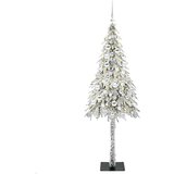 vidaXL Božićno drvce s 300 LED svjetlima Bijelo 180 cm PE i čelik | shoptok.hr