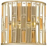 Elstead Lighting Elstead Gemma Notranja stenska svetilka z 2 lučema, srebrni list, E14, (22099029) | Shoptok.si