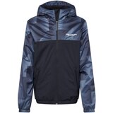 Hollister Prehodna jakna siva / črna / bela | Shoptok.si