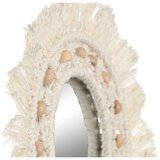  Zidno ogledalo Home ESPRIT Bijela Boho 20 x 1 x 20 cm (3 Dijelovi) | shoptok.hr