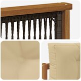  Srednja sofa za van Prirodna | shoptok.hr