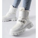 Gemre White insulated snow boots Reppert | Shoptok.si