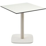 Kave Home Kovinska vrtna miza 68x68 cm Dina – u